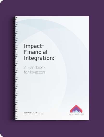 Impact Frontiers financial intergration